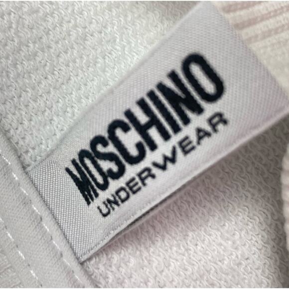 Moschino White Sweatshirt with Teddy Bear Print - Picture 6 of 12